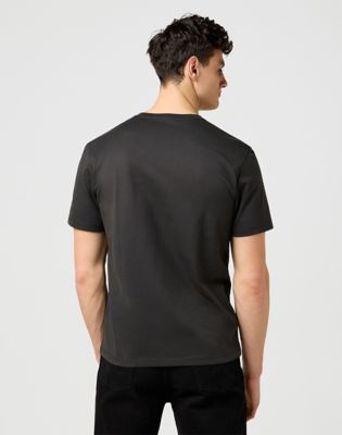 Majica kratkih rukava Wrangler Wrangler Americana Regular Fit T-Shirt Crna | 112371478:XXL