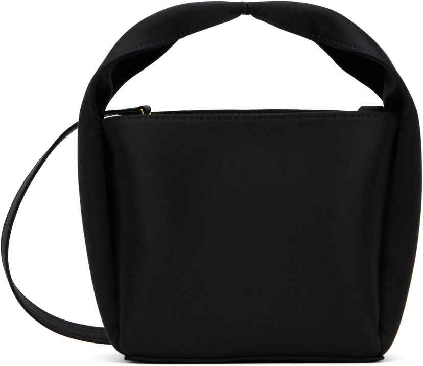 Ručna torbica TOTEME TOTEME Petite Satin Bucket Bag Crna | 252-WAL0077-FB0391