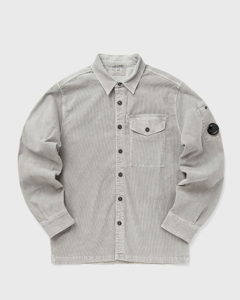 Košulja C.P. Company Long Sleeve Corduroy Shirt Siva | 19CMSH071A006410O-331