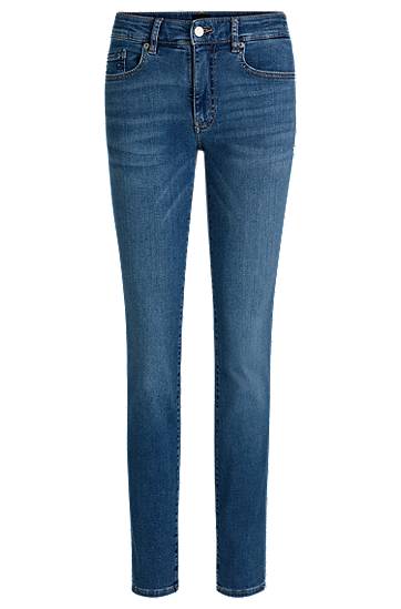 Jeans BOSS Slim-Fit Super-Stretch Jeans Plava | 50530691