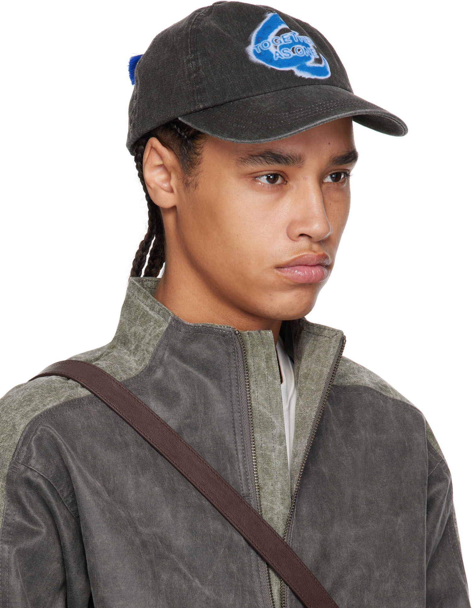 Kapa ADER ERROR ADER error 'Together As One' Baseball Cap Crna | BO01SSHW0215BK, 1