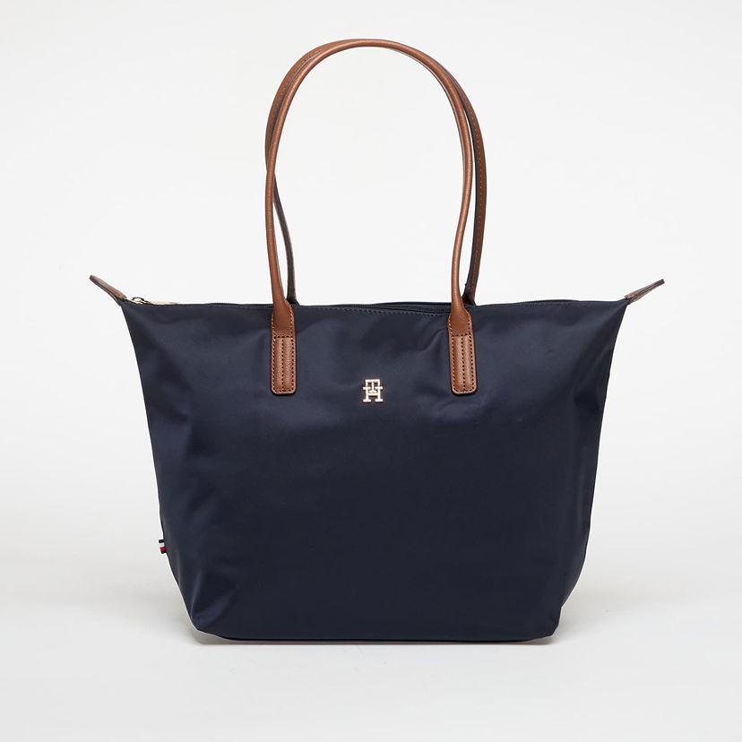 Tote bag Tommy Hilfiger Tommy Hilfiger Popette Nylon Tote Tamnoplava | AW0AW17711-DW6