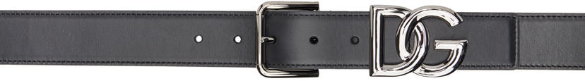 Pojasevi Dolce & Gabbana Black DG Belt Crna | BC4776AW576