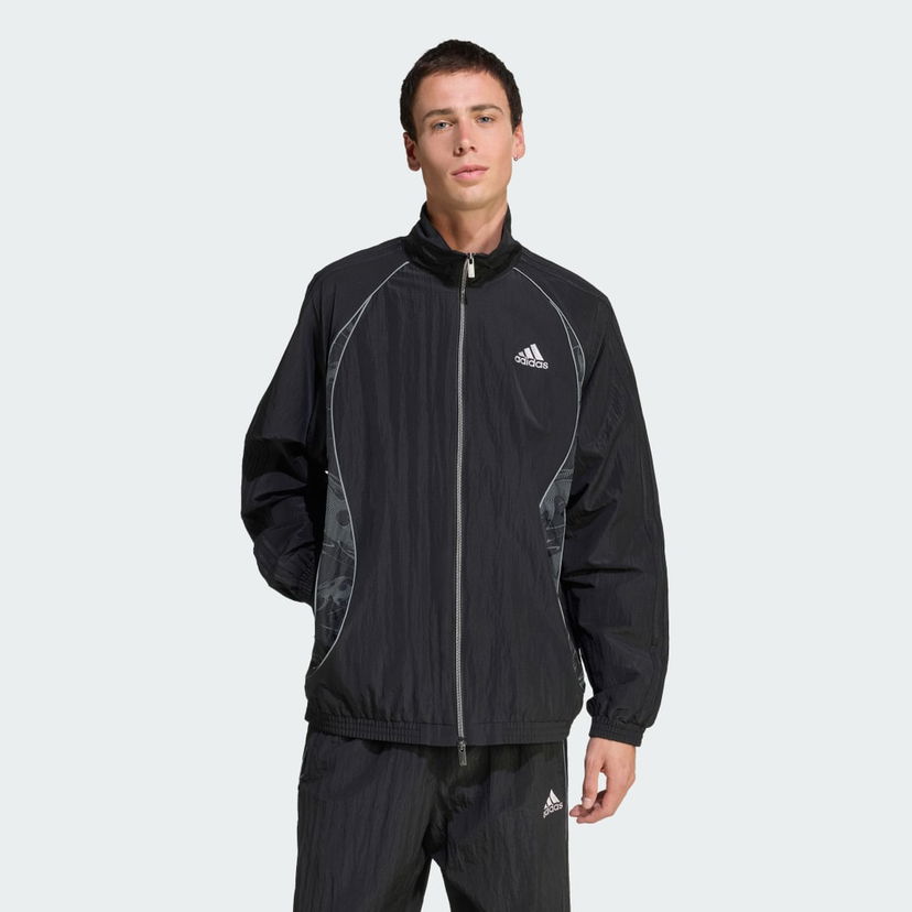 Vjetrovka adidas Performance Adilenium Season 4 Teamgeist Track Jacket Crna | KF8519