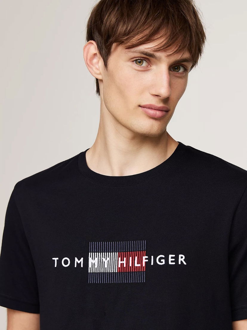 Majica kratkih rukava Tommy Hilfiger S/S T-Shirt Crna | MW0MW36455DW5