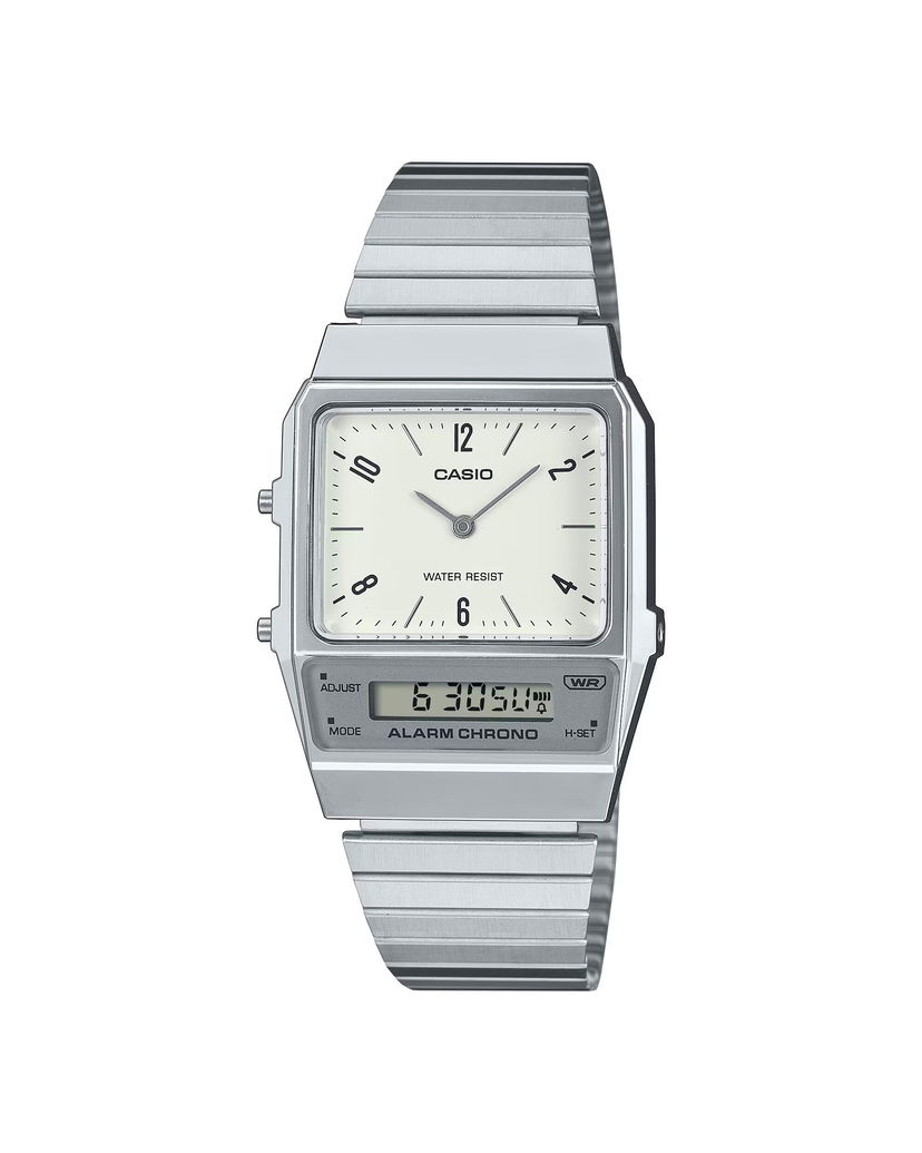 Satovi CASIO Digital Watch With Chronograph And Alarm Metalik | AQ-800E-7A2EF
