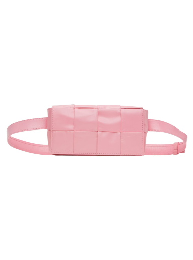 Torba oko struka Bottega Veneta Cassette Belt Bag Ružičasta | 651053 VCQ72