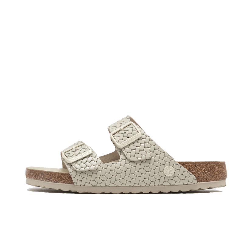 Tenisice i cipele Birkenstock Birkenstock Arizona Woven Leather Sandals Bež | 1029172