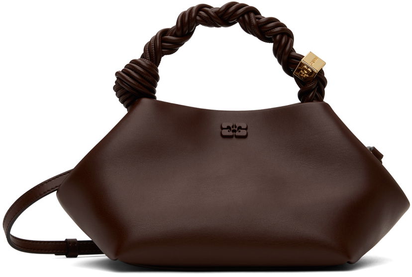 Ručna torbica GANNI Brown Small Bou Bag Smeđa | A5906