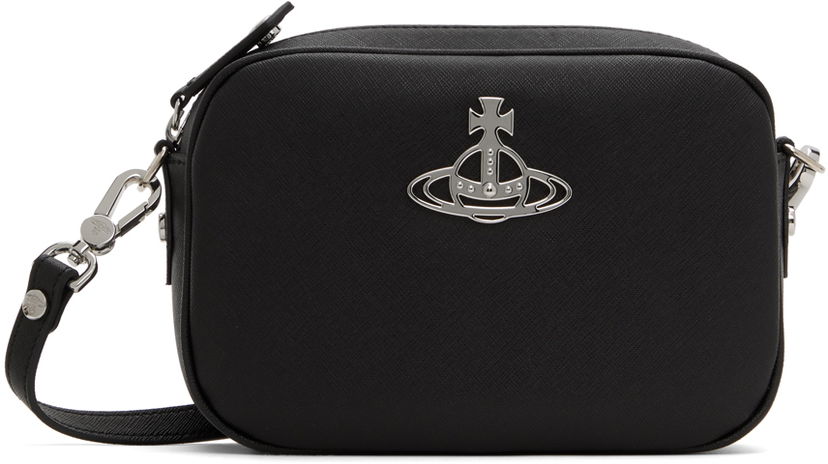 Torba za rame Vivienne Westwood Vivienne Westwood Anna Camera Bag Crna | 48020003U-S000B-