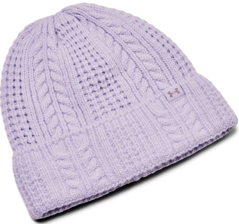 Kapica Under Armour Cable Knit Beanie Ljubičasta | 1386639-535