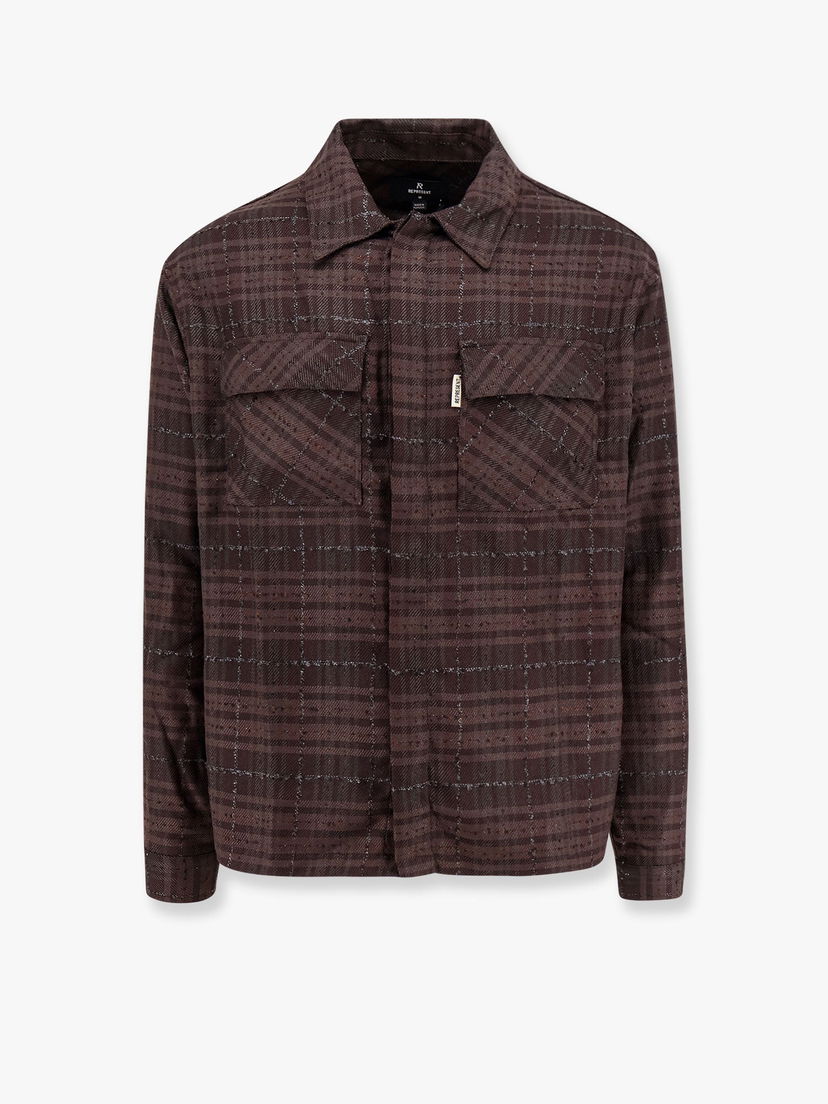 Košulja Represent Clo Brown Checkered Buttoned Shirt Smeđa | MLM2158064