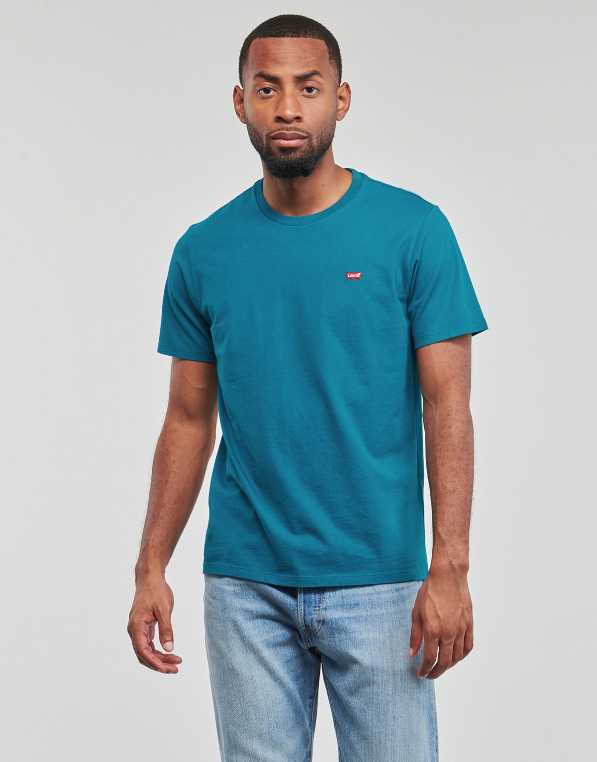 Majica kratkih rukava Levi's SS ORIGINAL HM TEE Tirkiz | 56605-0184, 1