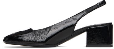 Tenisice i cipele Courrèges Courrèges AC Vinyl Slingback Heels Crna | 325SPP039VY0003, 2