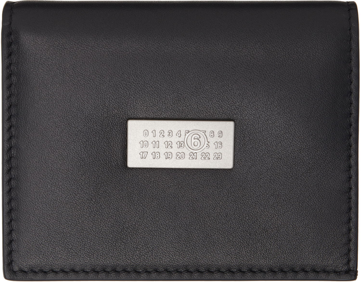Novčanik Maison Margiela MM6 Maison Margiela Leather Bifold Wallet Crna | SA5UI0015 P7258, 0