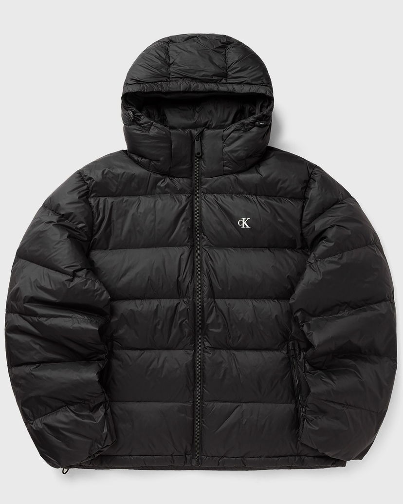 Pernata jakna CALVIN KLEIN Calvin Klein Zip-Off Hood Down Puffer Jacket Crna | LV04RC518GUB1