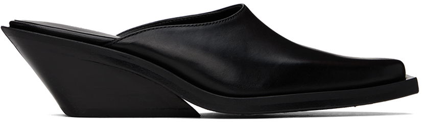 Odjeća Ann Demeulemeester Ann Demeulemeester Xina Wedge Mules Crna | 2401-W-F15-LT046-099