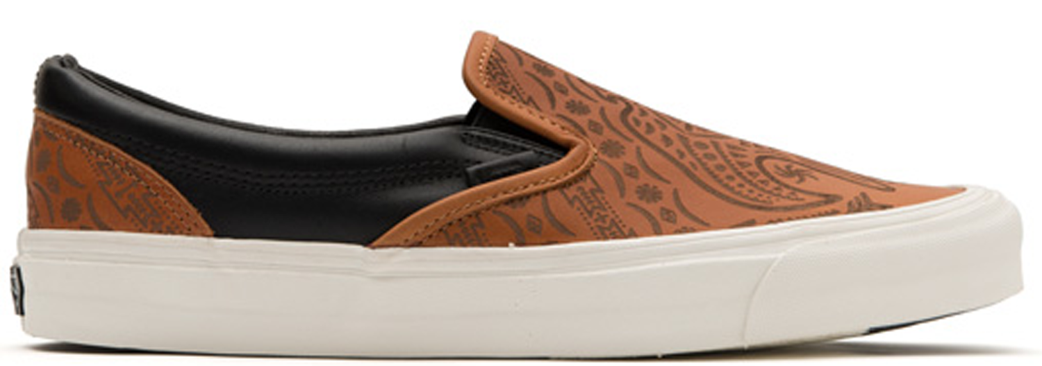 Tenisice i cipele Vans Slip-On Taka Hayashi x Brooks Tortoise Shell Smeđa | VN0A2Y36KCW, 0
