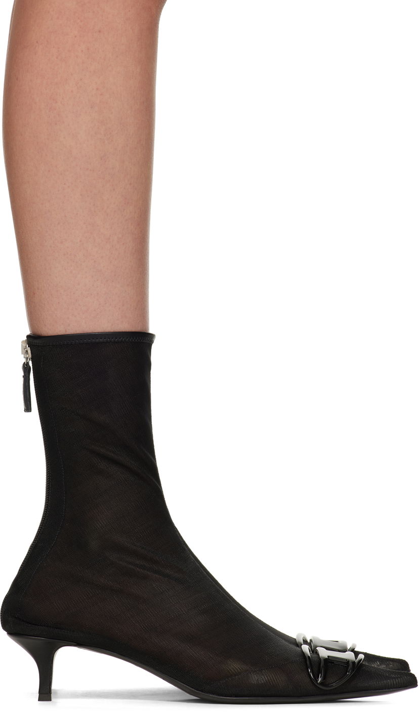 Tenisice i cipele Diesel D-Venus Kittie Bt Ankle Boots Crna | Y03409 P3426