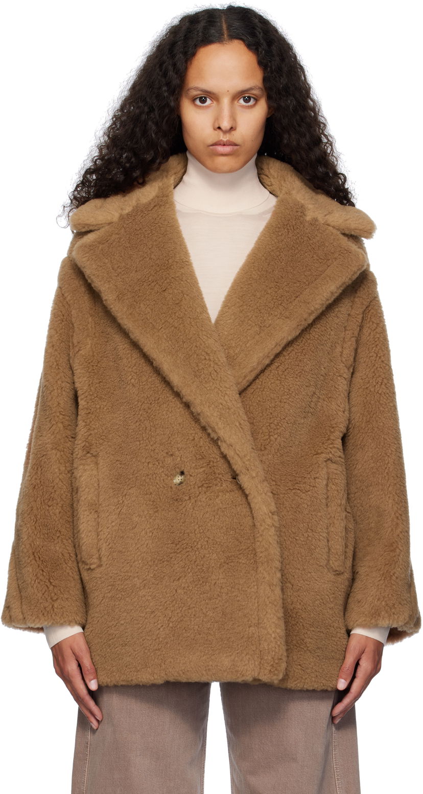 Kaputi Max Mara Max Mara Dramma Teddy Coat Smeđa | 2421086072600 MM10739