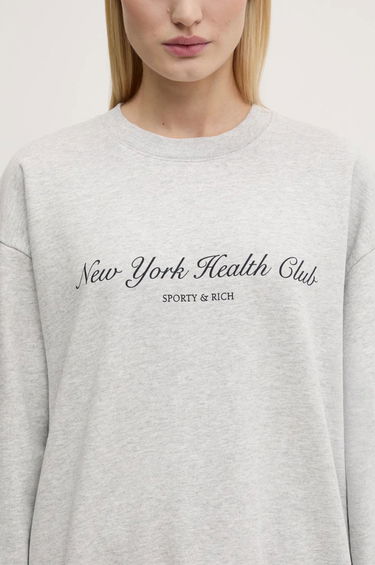 Džemper Sporty & Rich Sporty & Rich NY Health Club Sweatshirt Siva | ST071506043GY03, 7
