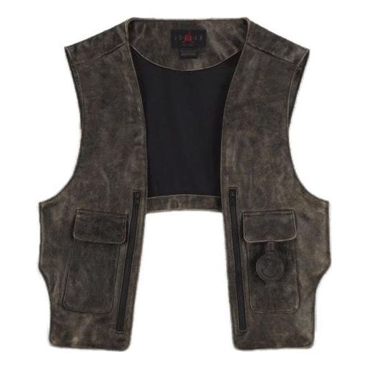 Prsluk Jordan Leather Vest by J Balvin Crna | FJ6134-010
