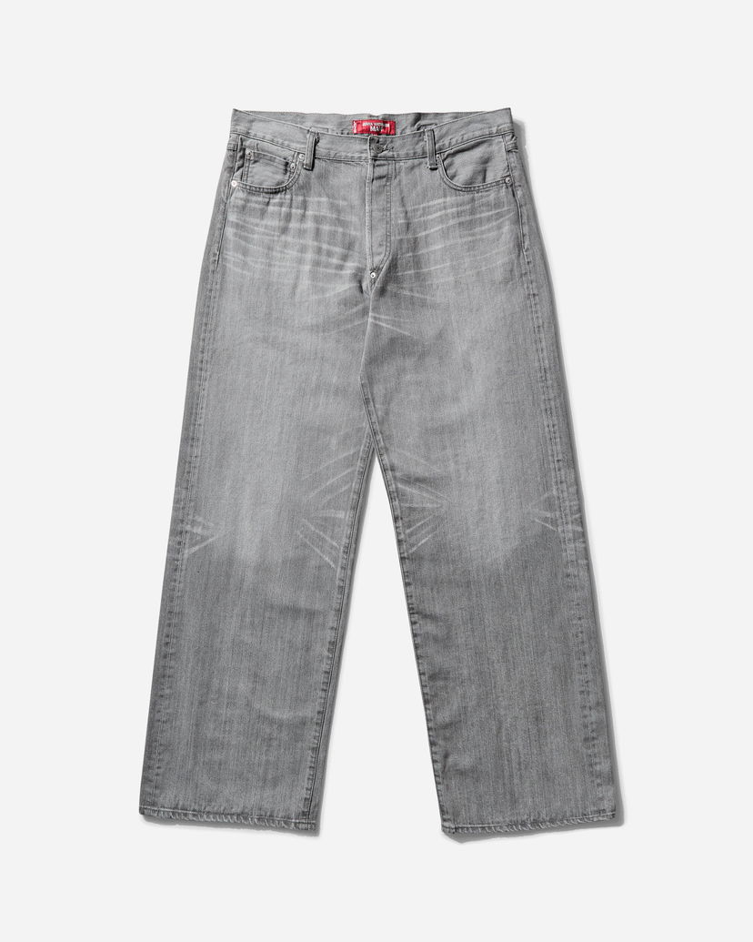 Jeans Junya Watanabe Selvedge Denim Pants Siva | WO-P203-051 001
