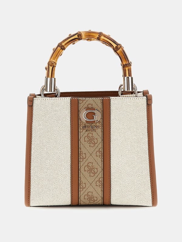 Ručna torbica GUESS Kerima 4G Logo Mini Handbag Bež | HWAG9337770