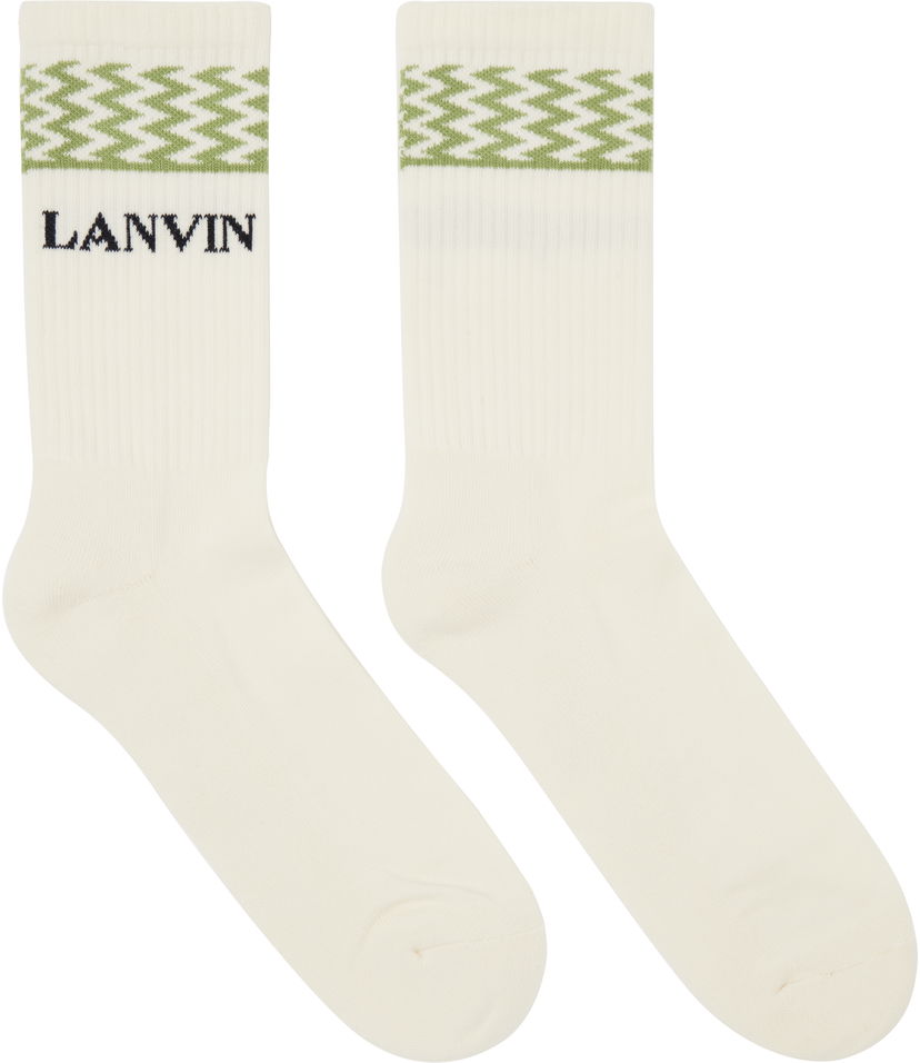 Čarape LANVIN Lanvin Curb Socks Bijela | AM-SABSK2-1CCU-P25