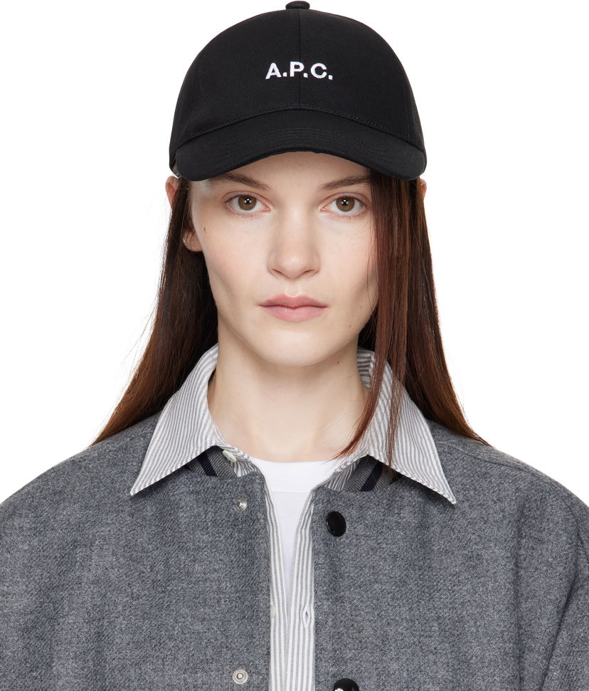 Kapa A.P.C. Designer Baseball Cap Crna | COHFK-M24069