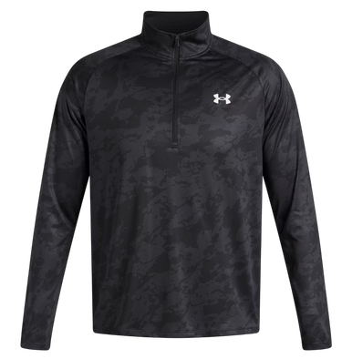 Majica kratkih rukava Under Armour Long-Sleeve Top Tech 2.0 1/2 Zip Crna | 1328495-007, 2
