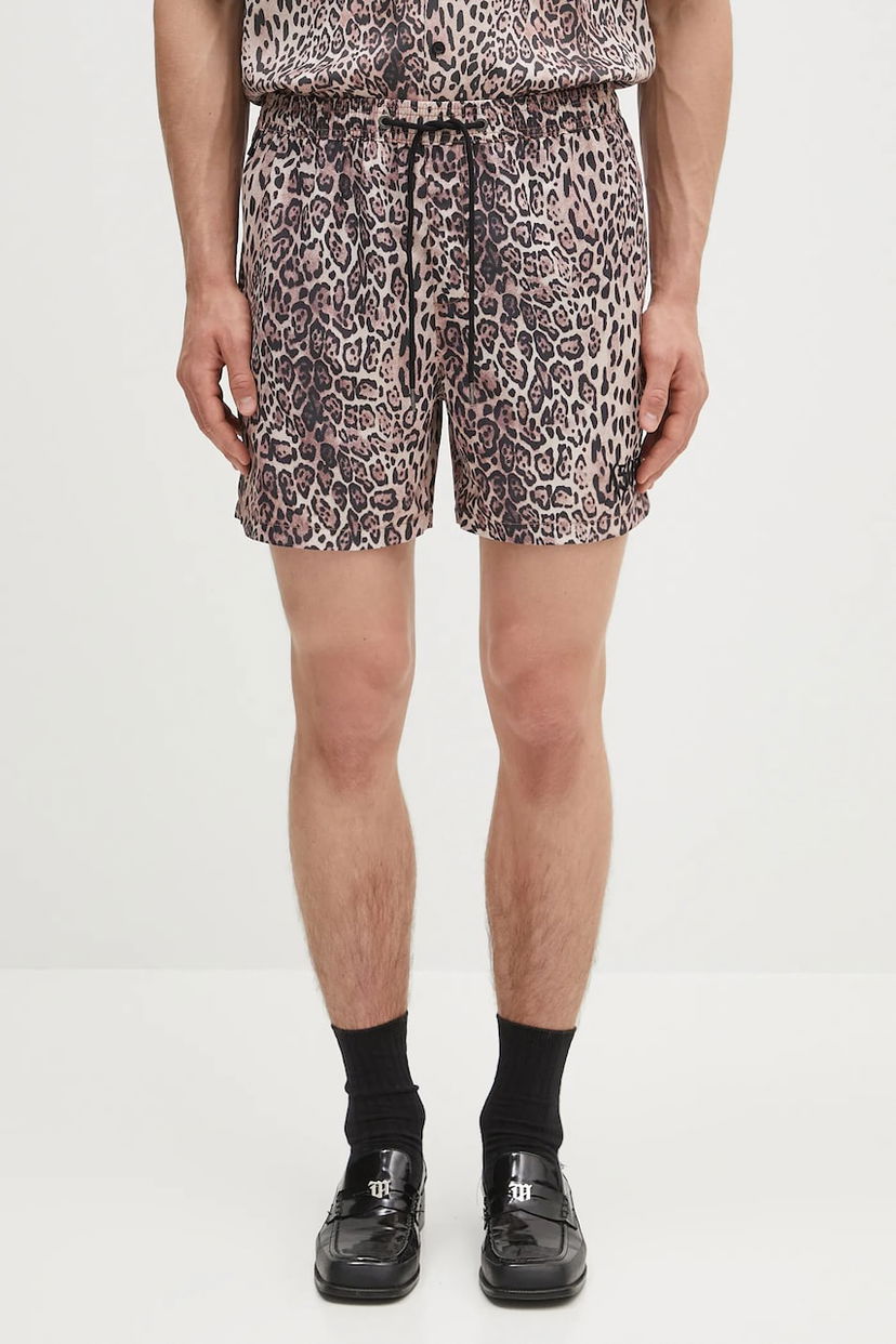 Kratke hlače Ksubi KSUBI Kingdom Boardshorts Smeđa | MSP25WA012