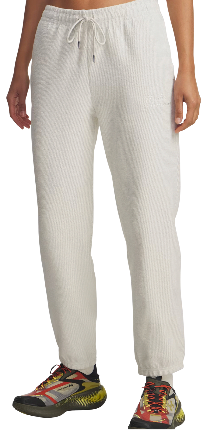Trenirka Under Armour Icon Terry Varsity Jogger Bež | 6004858-110