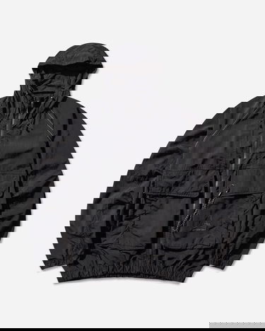 Vjetrovka ROA Garment-Dyed Nylon Hooded Jacket Crna | 5745221536 10, 1