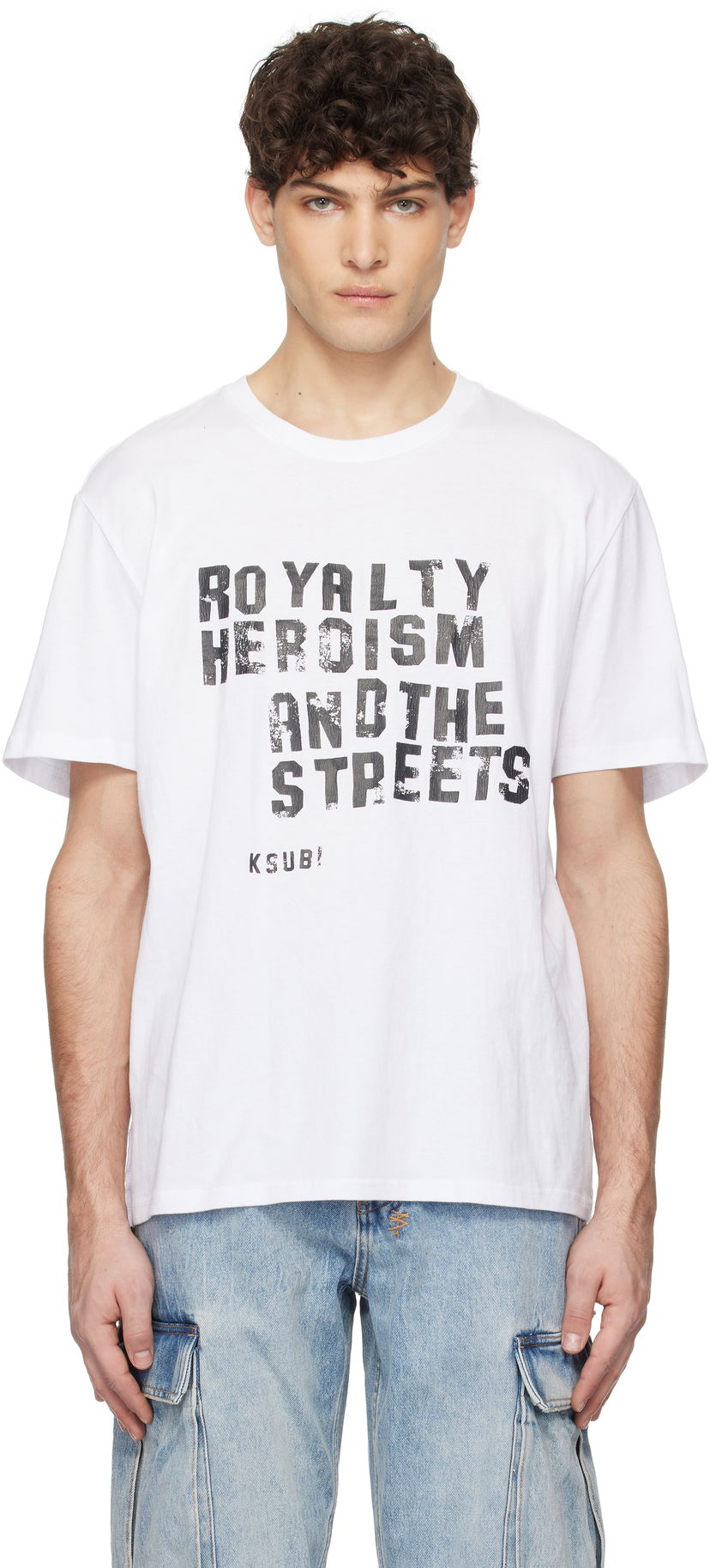 Majica kratkih rukava Ksubi Ksubi Hero Kash T-Shirt Bijela | MPS25TE042