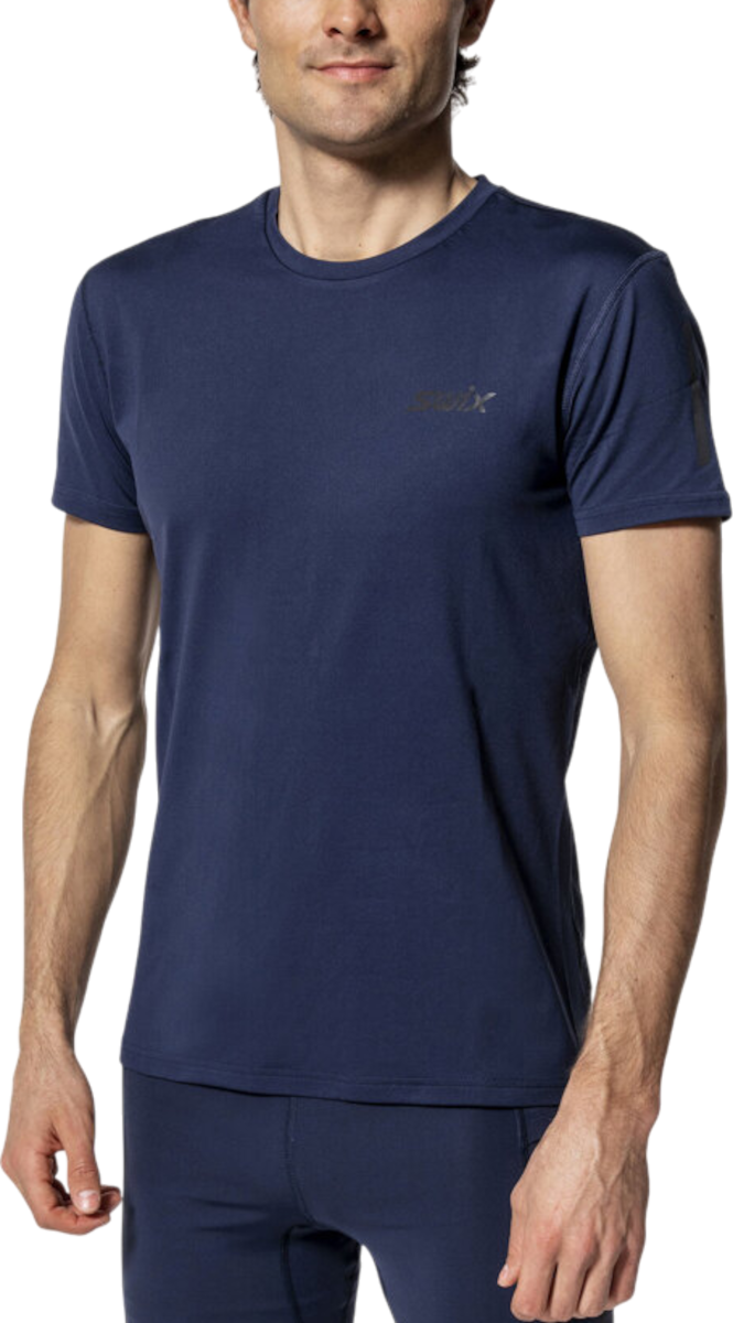 Majica kratkih rukava SWIX Swix Pace NTS Short Sleeve Baselayer Top Tamnoplava | 10040-23-75100