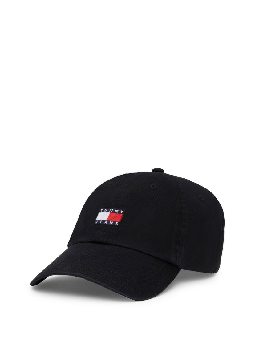 Kapa Tommy Hilfiger Tommy Jeans Heritage Baseball Cap Crna | AM0AM12020BDS