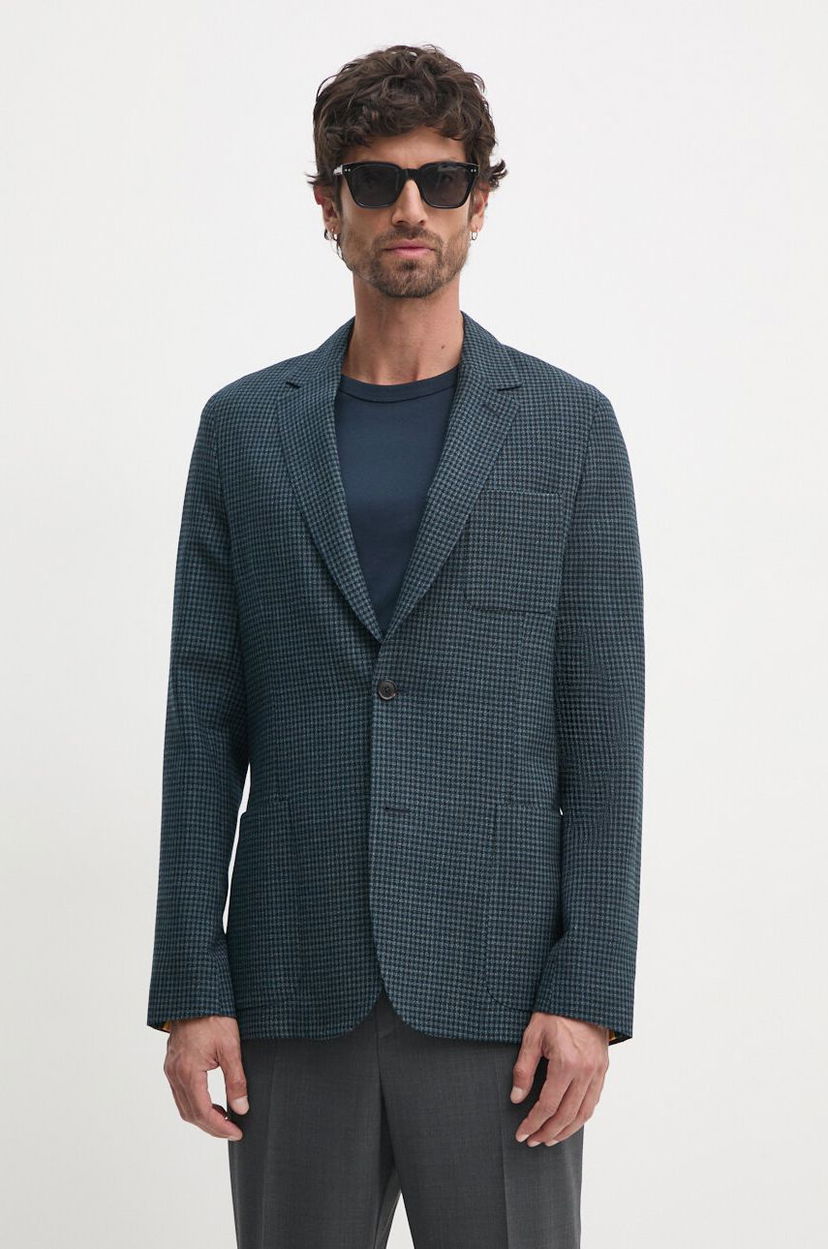 Jakna Paul Smith Paul Smith Wool Blazer Plava | M1R.2321.N01812