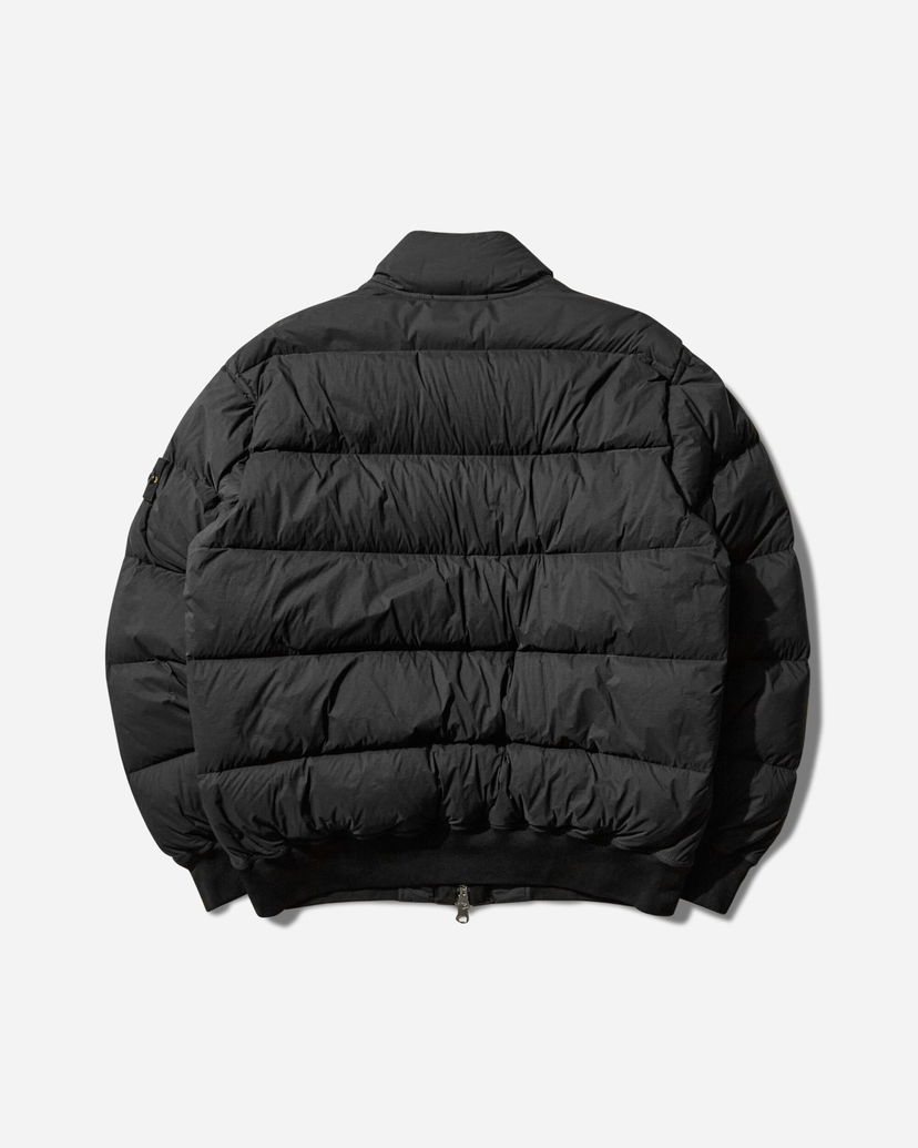 Bomber jakna Stone Island Tunnel Nylon Down-TC Bomber Jacket Crna | K2S15-4100039-S0028 V0029
