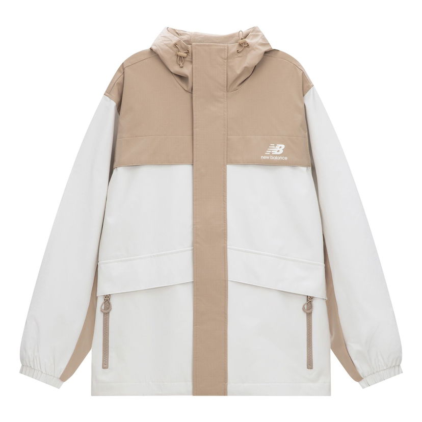Vjetrovka New Balance Urban Remix Woven Jacket Bež | AMJ33359-BNN