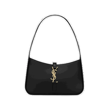 Torba za rame Saint Laurent Le 5 À 7 Mini Hobo Bag Crna | 710318 2R20W 1000, 0