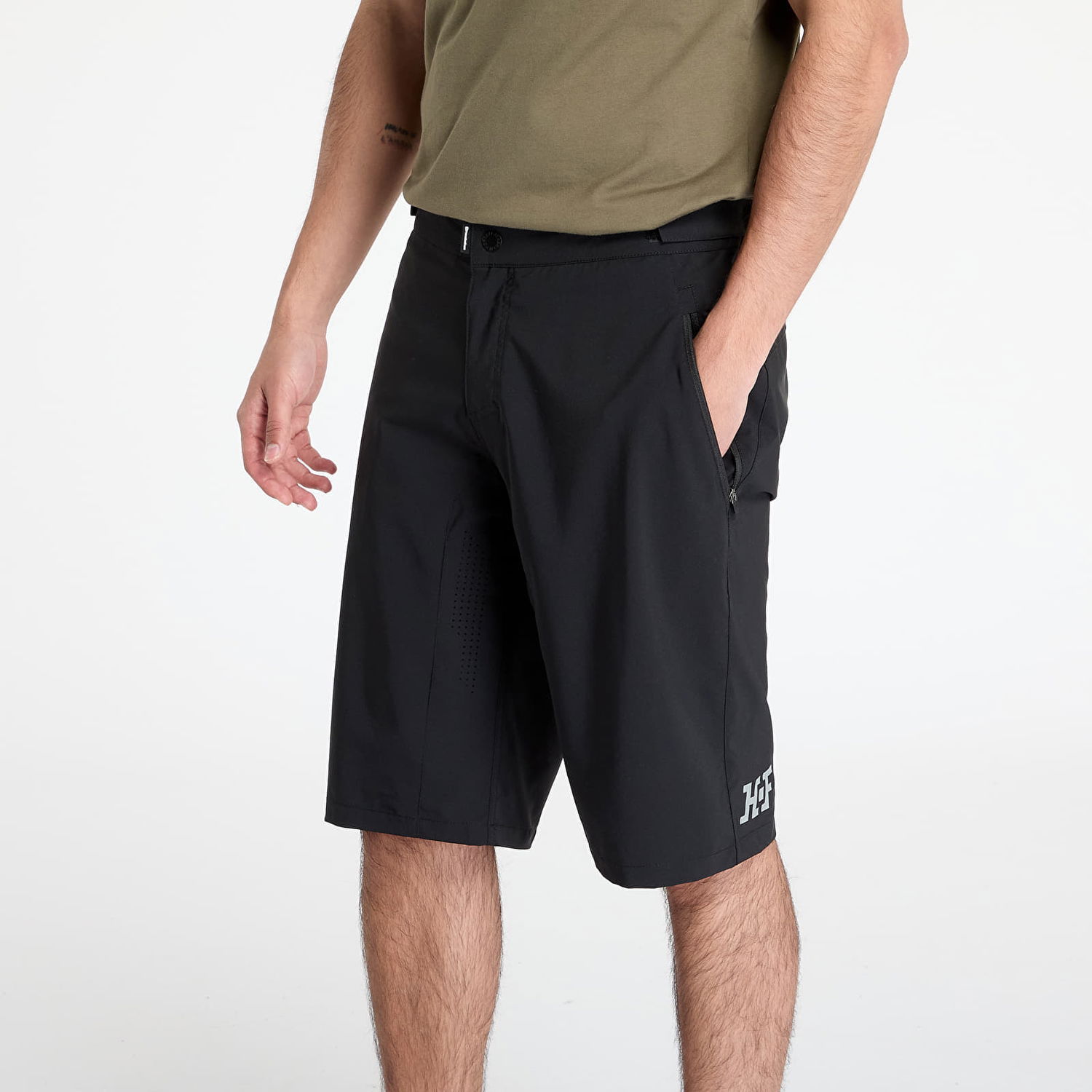 Kratke hlače Horsefeathers Horsefeathers Venture Bike Shorts Crna | TM075A, 1