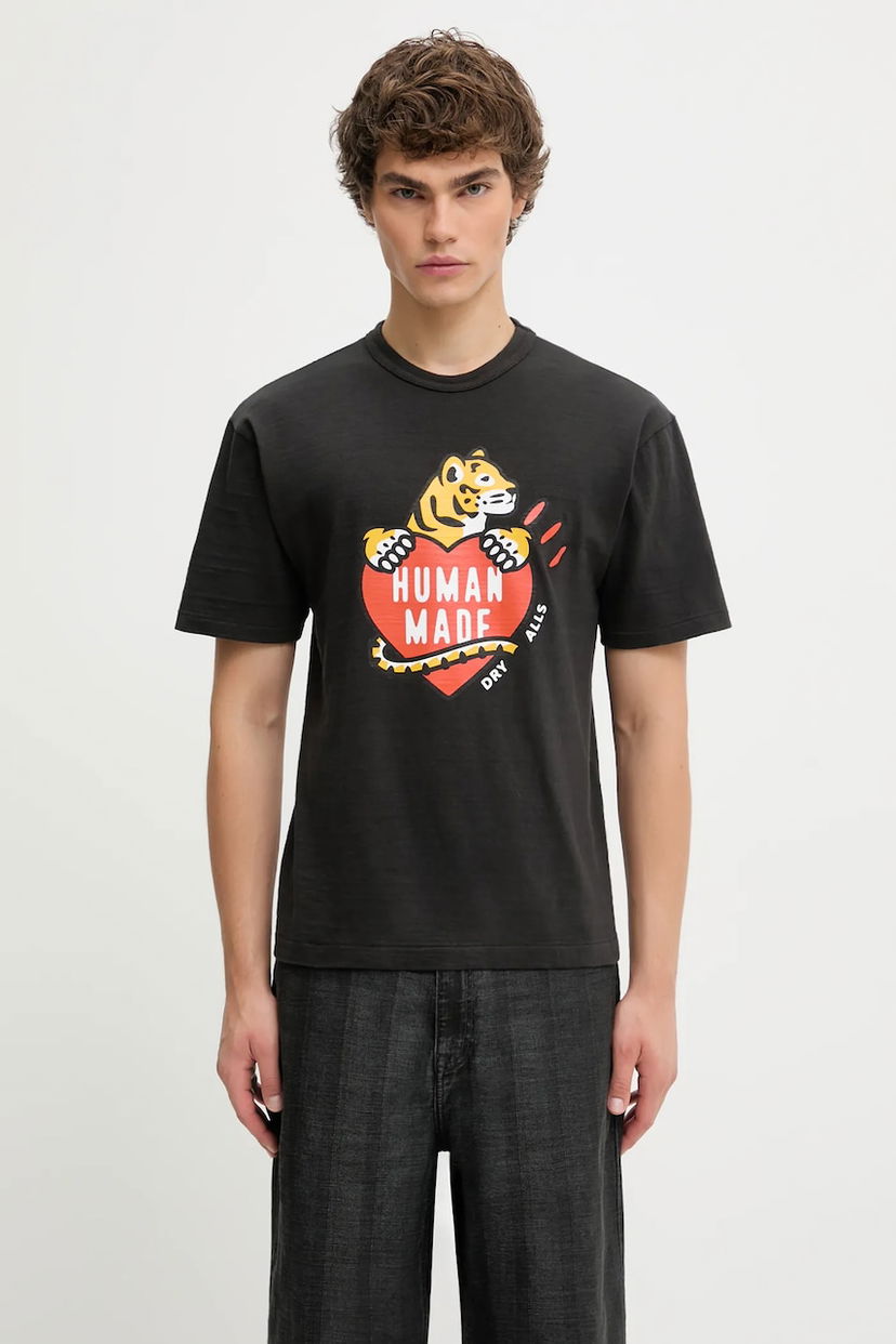 Majica kratkih rukava Human Made Tiger Graphic T-shirt Crna | HM30TE007