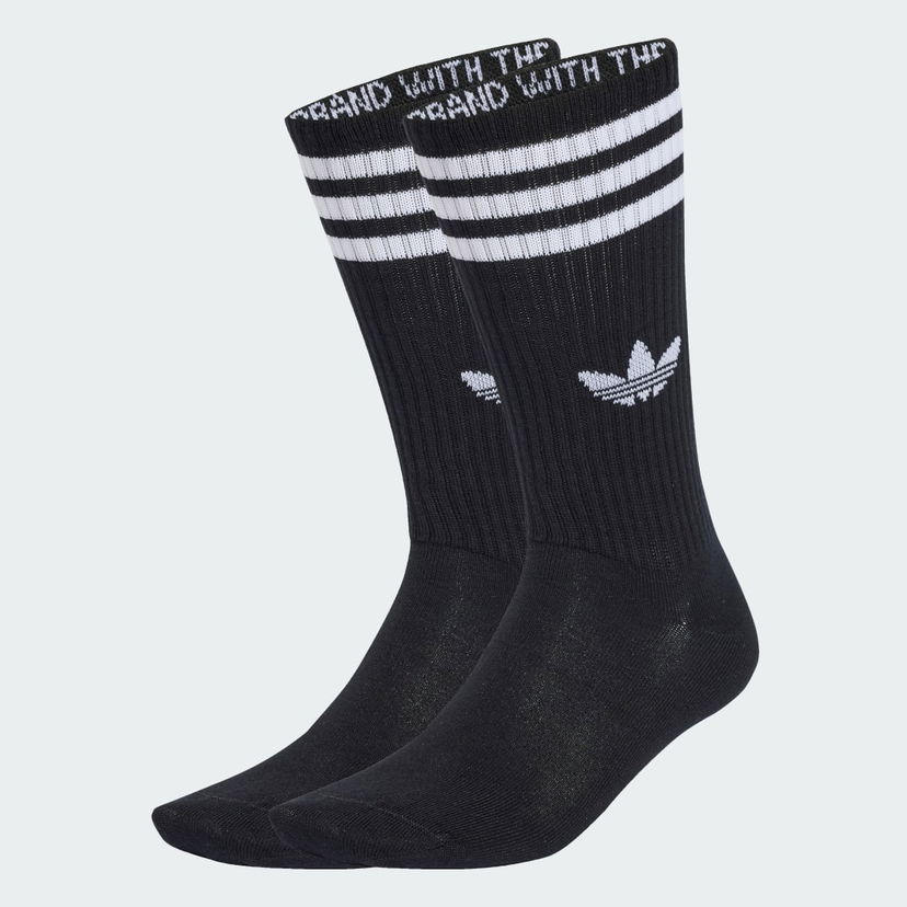 Čarape adidas Performance 3-Stripes High Crew Socks - 3 Pairs Crna | JV7417