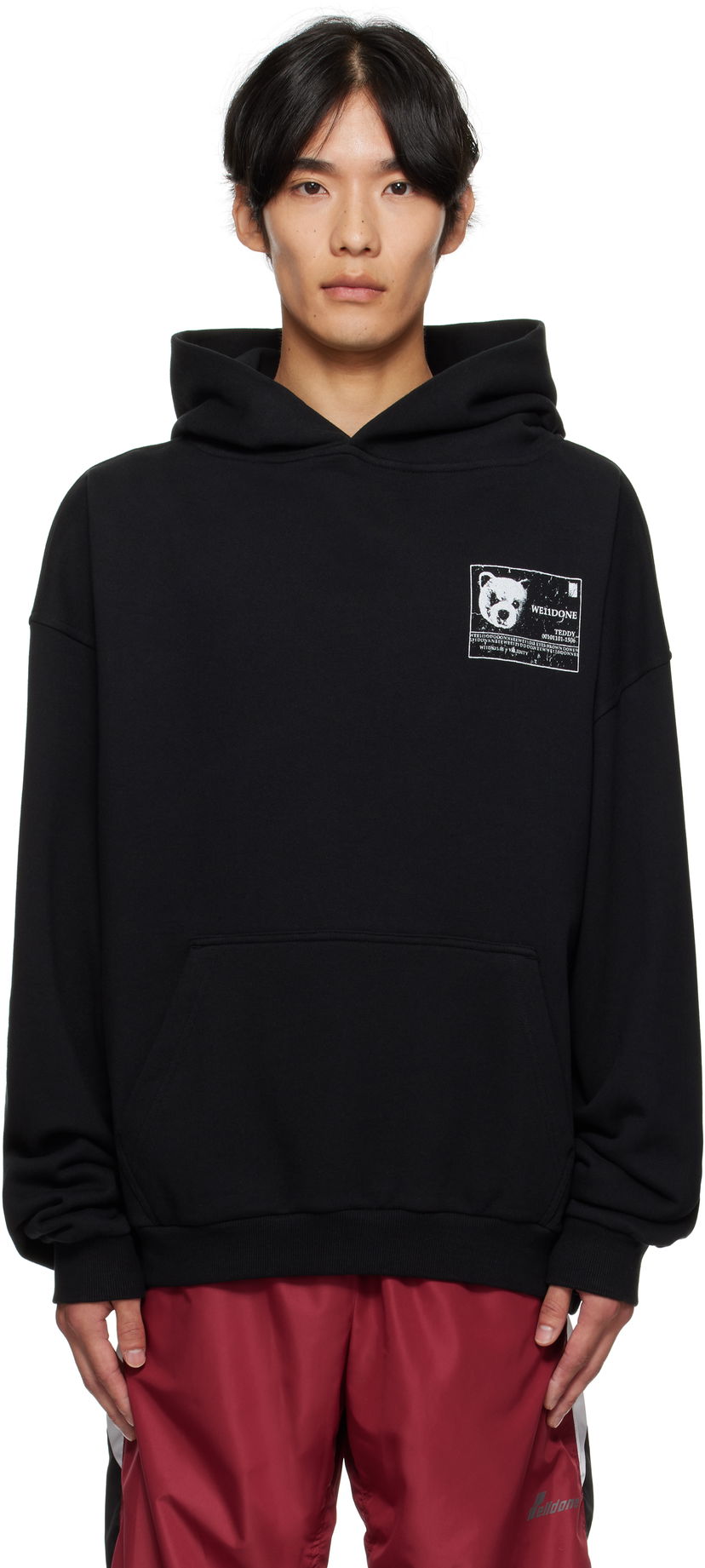 Dukserice We11done DNA Hoodie Crna | WD-TH2-25-833-U-BK