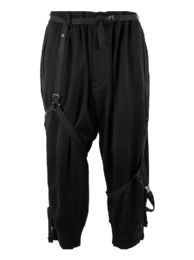 Hlače adidas Originals Y-3 Parachute Cropped Pants Crna | DY7169