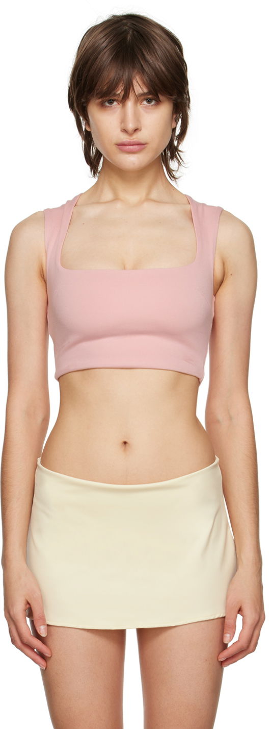 Majica bez rukava GUIZIO Guizio Celestial Tank Top Ružičasta | DGF21F908_BLSH