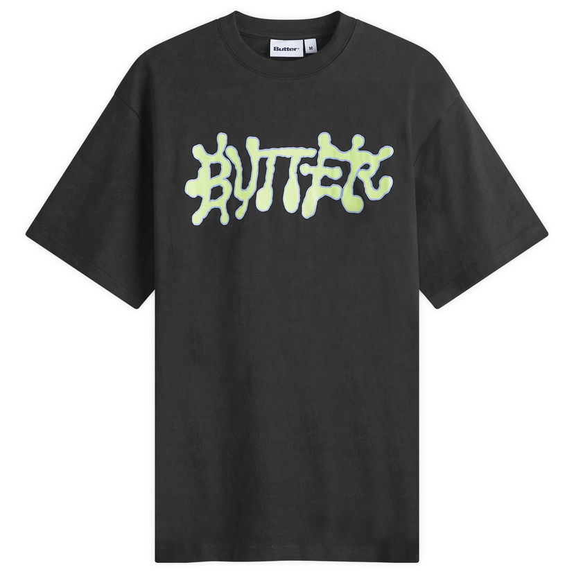 Majica kratkih rukava Butter Goods Ink T-Shirt Crna | BGQ224D10402