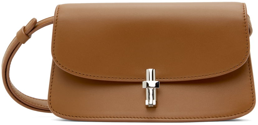 Torba za rame The Row Brown E/W Sofia Bag Smeđa | W1569-L60