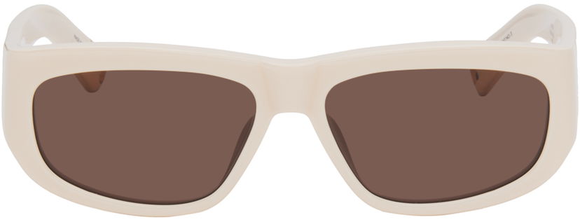 Sunčane naočale Jacquemus 'Les Lunettes Pilota' Sunglasses Bijela | JAC2C2SUN